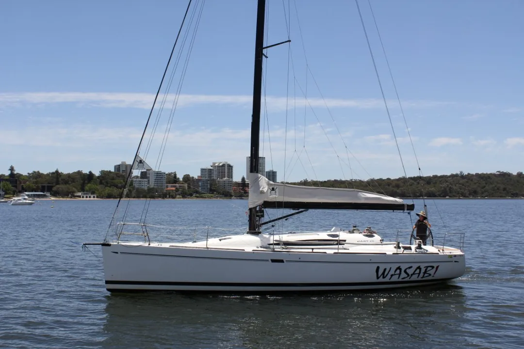 ELAN 410 sailing