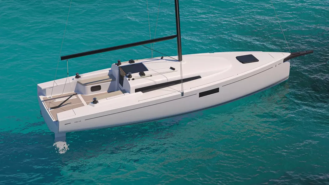 FIRST 30 sailing