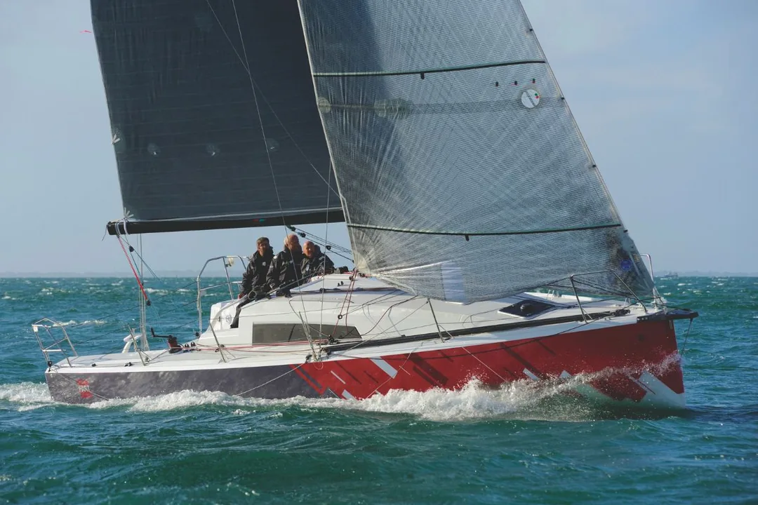 SUN FAST 36 sailing