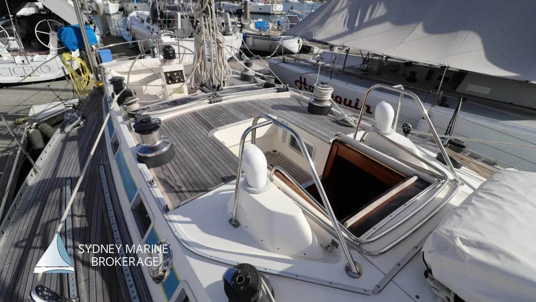 SWAN 46 sailing