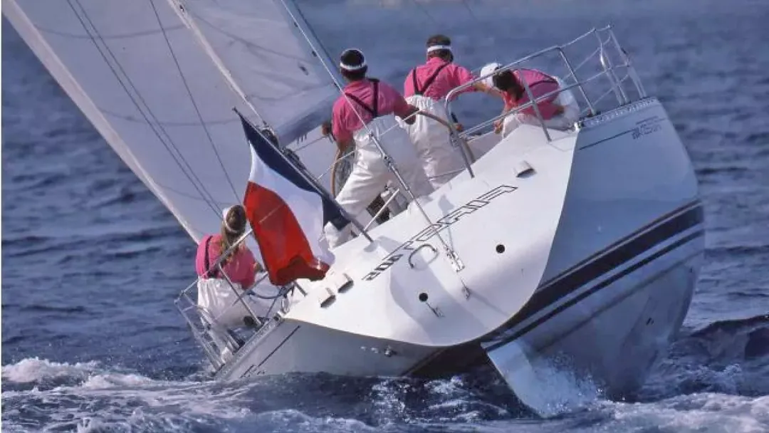 FIRST 405 sailing