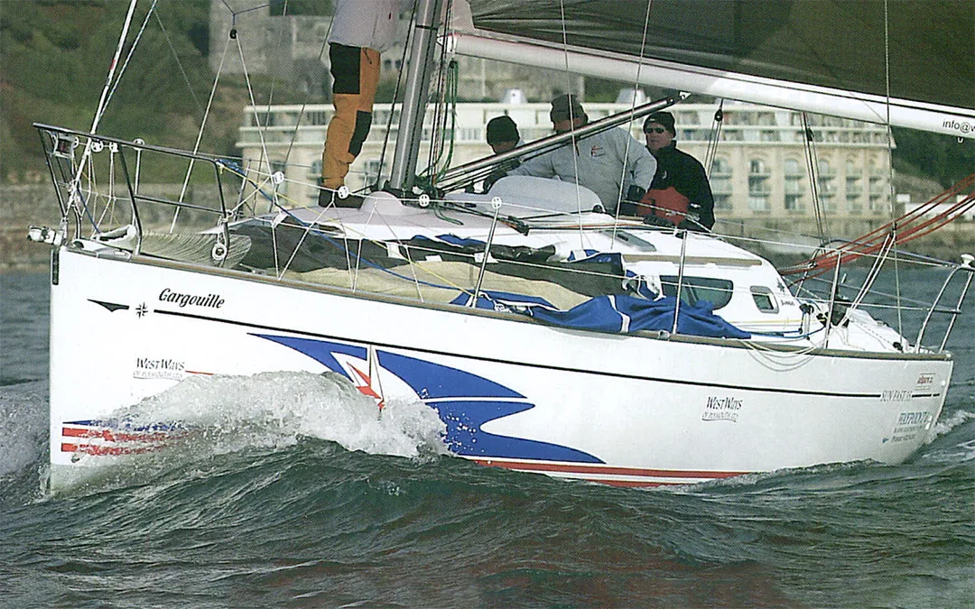 SUN FAST 35 sailing