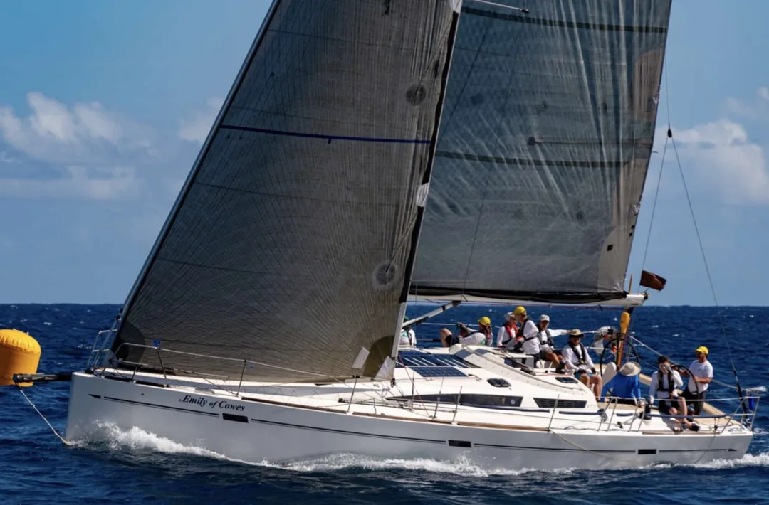 ELAN 450 sailing