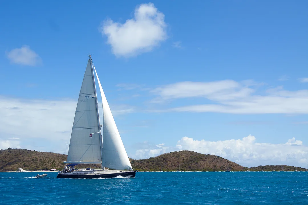 SWAN 53 sailing