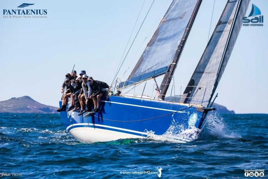 KING 40 sailing