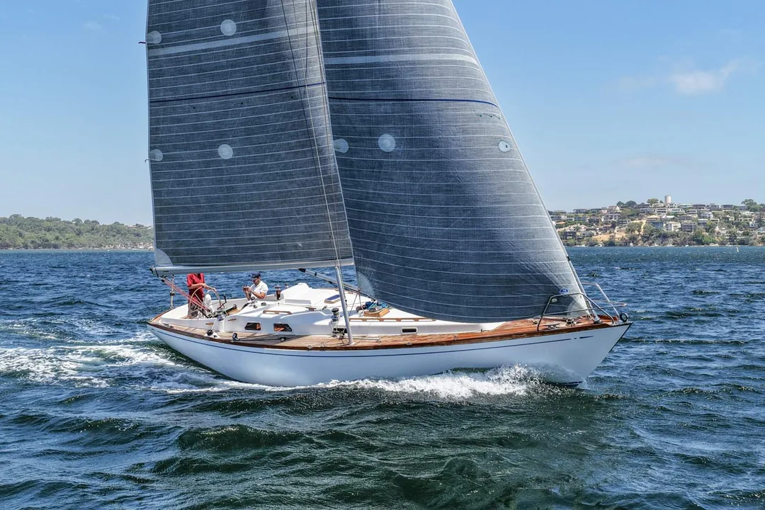 SWAN 40 sailing