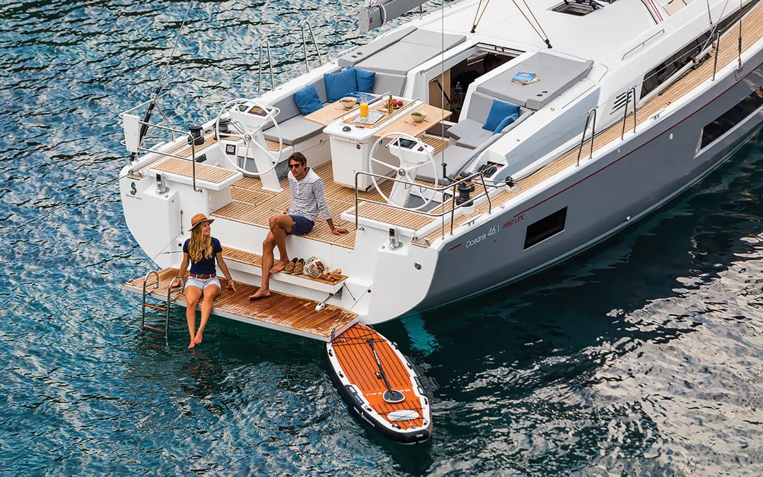 OCEANIS 46.1 sailing