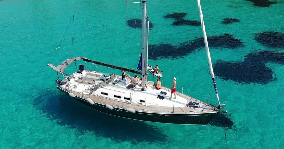 ELAN 45 sailing