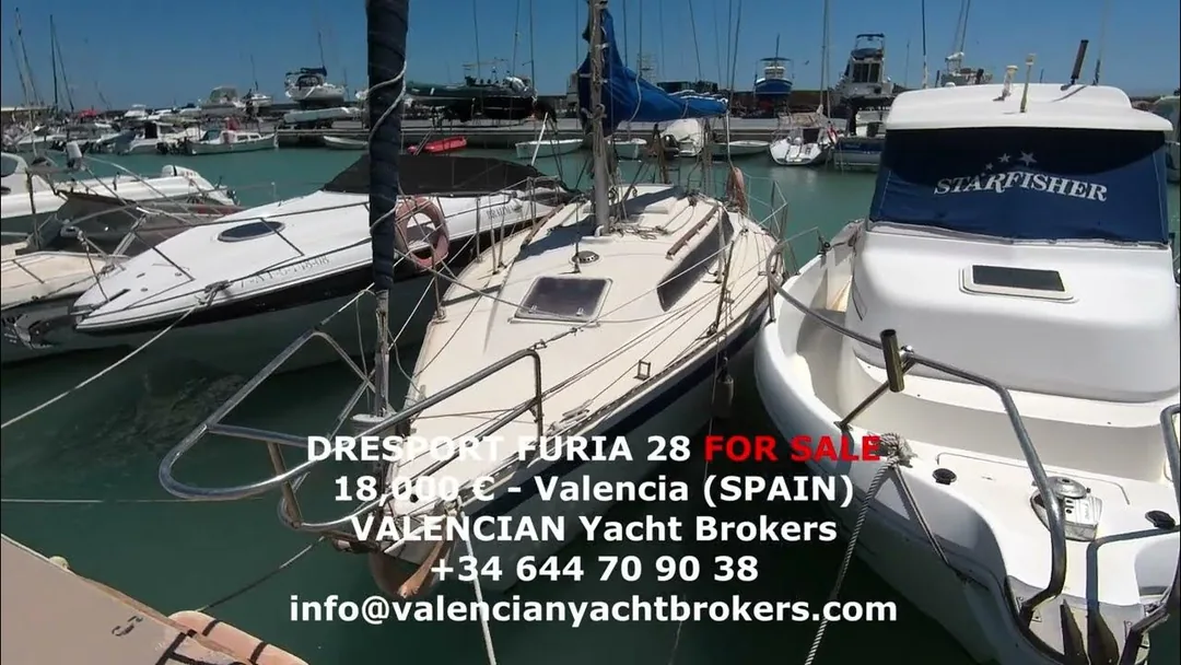 FURIA 28 sailing