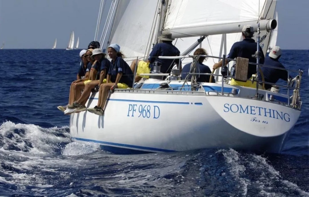SWAN 41 sailing