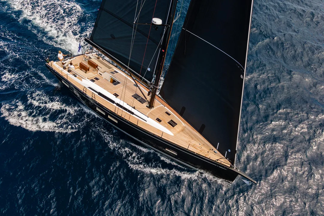 SWAN 58 sailing