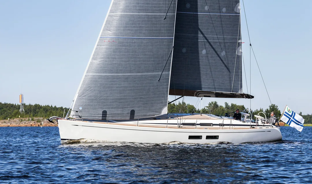 SWAN 54 sailing