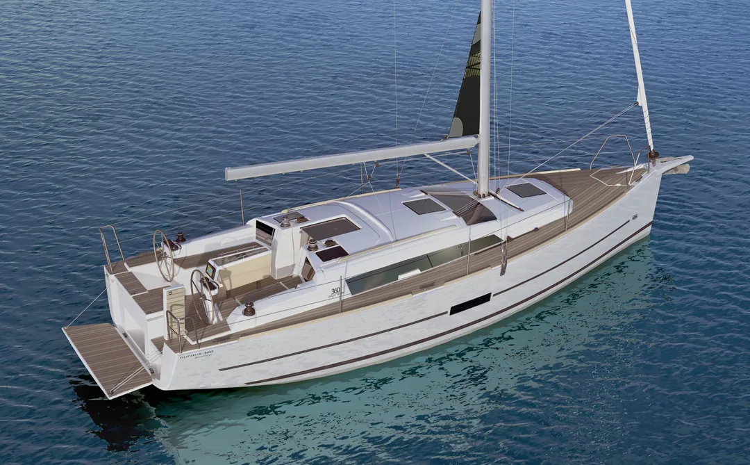 DUFOUR 360 GL sailing