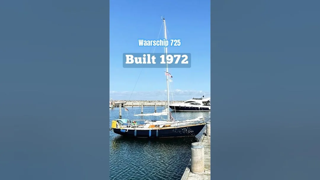 WAARSCHIP 725 sailing