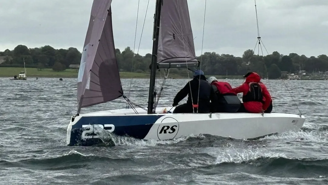 RS 21 sailing