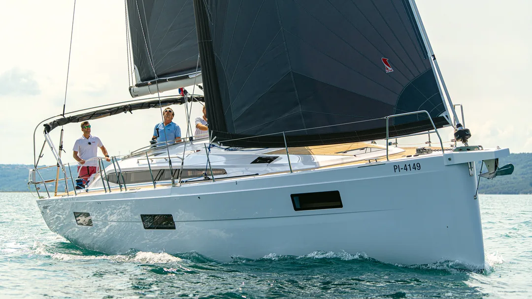 ELAN 43 sailing