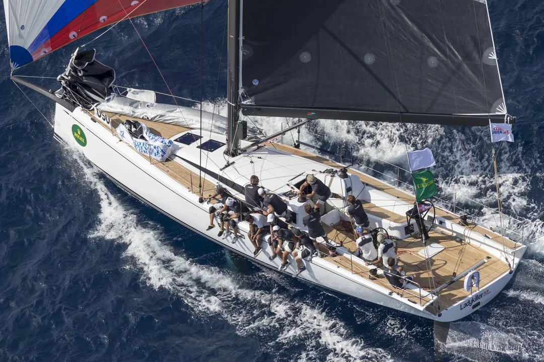 CLUB SWAN 50 sailing