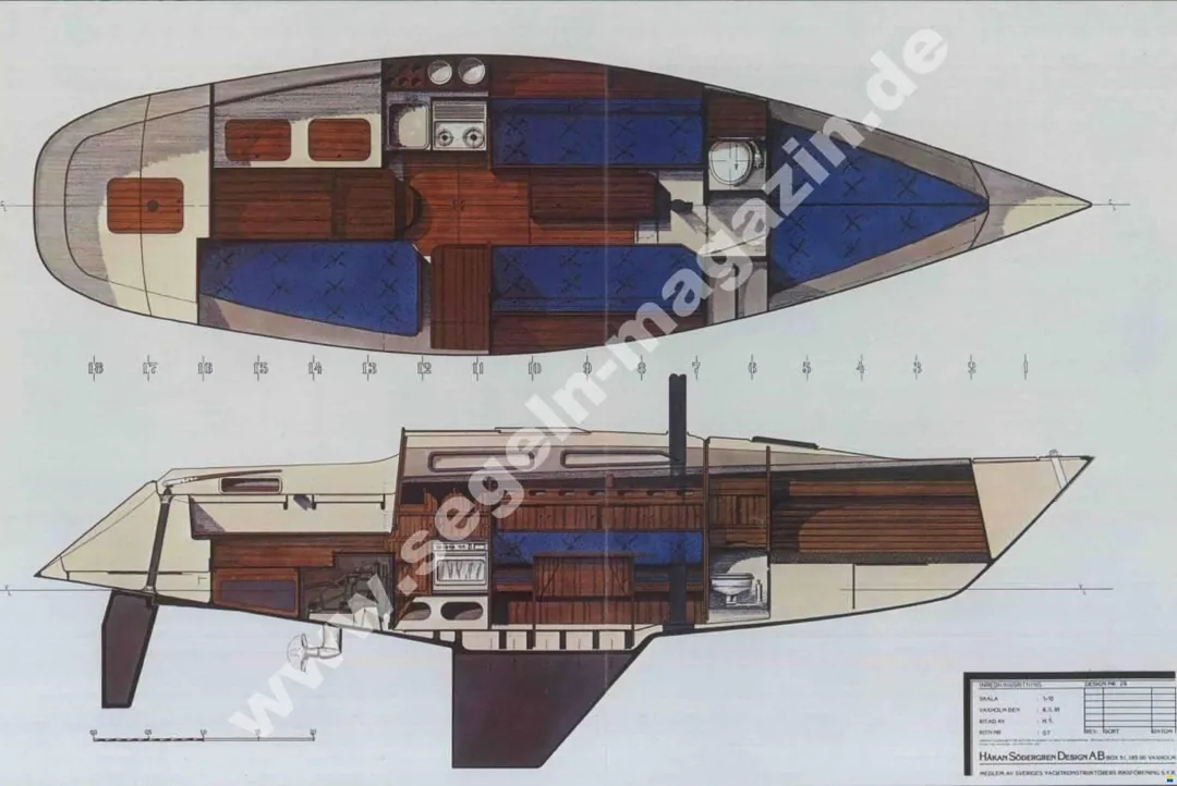 SIESTA 32 sailing
