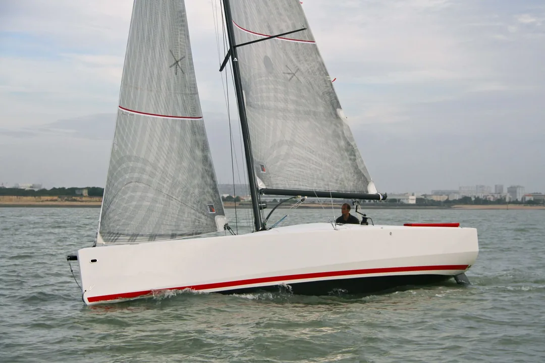 OPTIO 9 sailing