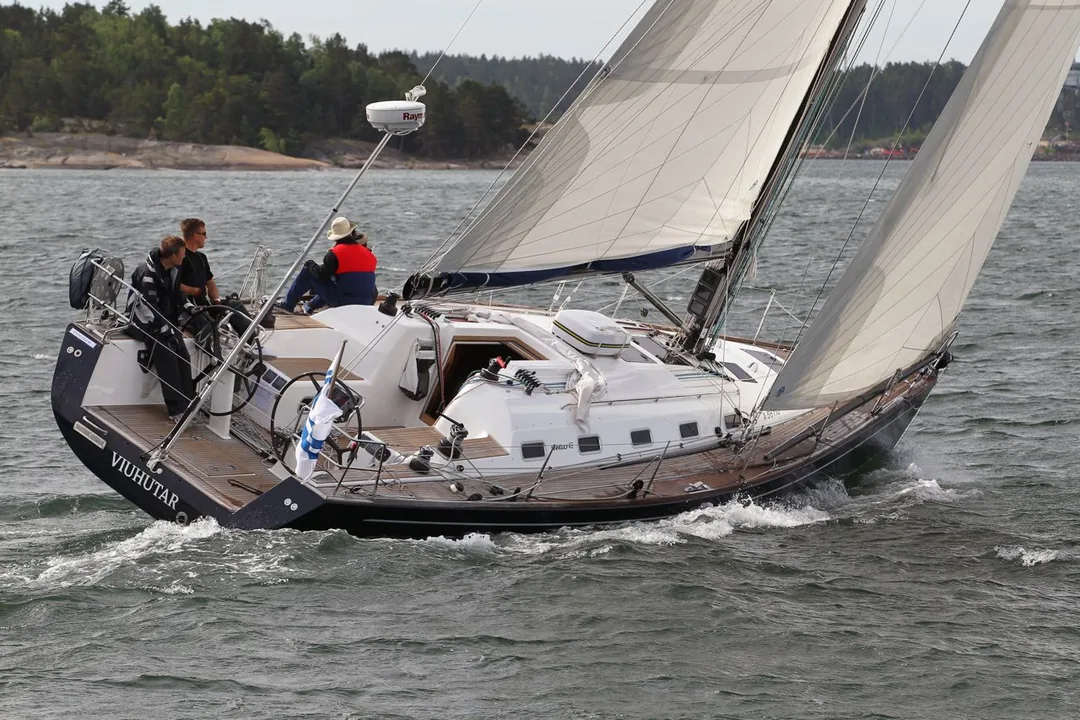 FINNGULF 43 sailing