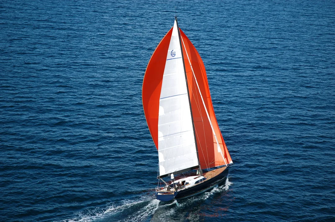 SHIPMAN 63 sailing
