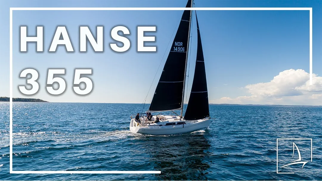 HANSE 355 sailing