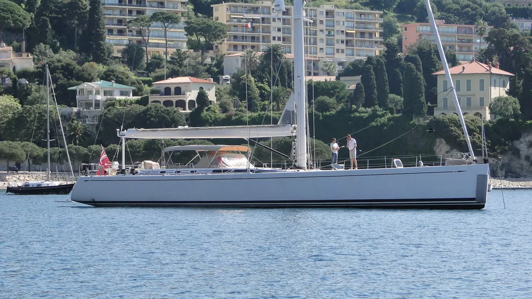 SWAN 90 sailing