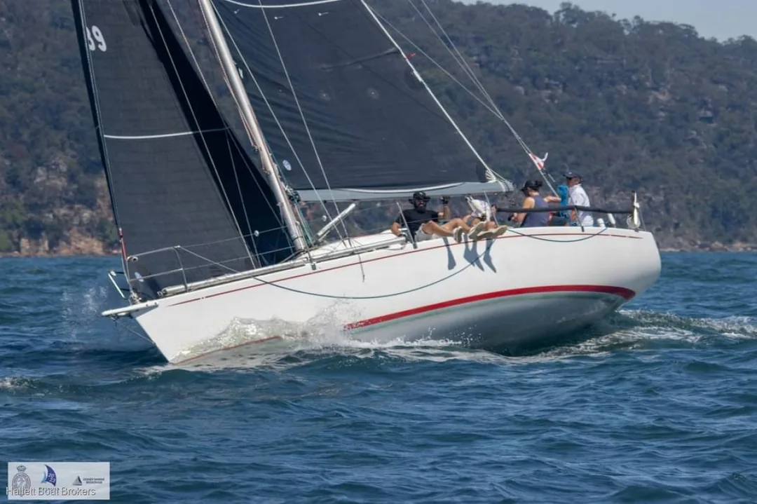 HICK 35 sailing