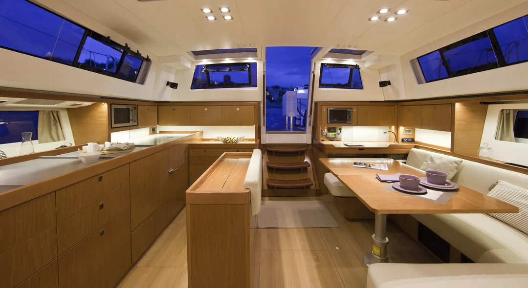 SENSE 50 sailing