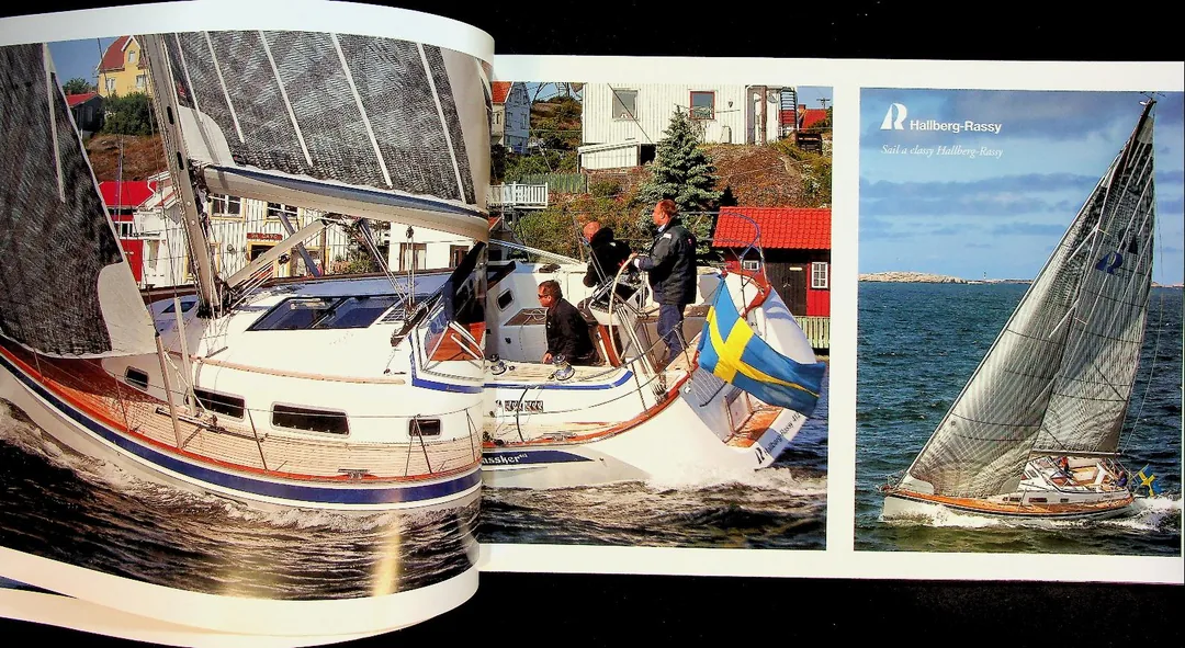 HALLBERG RASSY 412 sailing