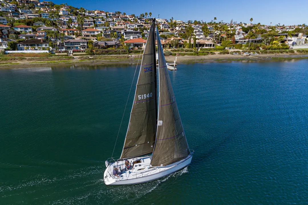 C&C 99 sailing
