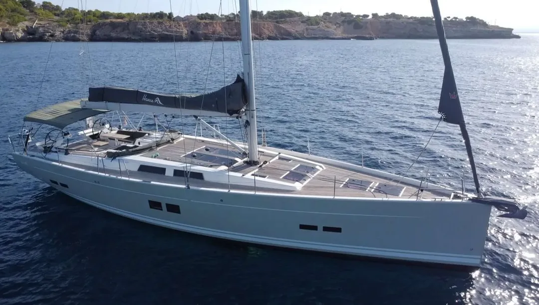 HANSE 575 sailing