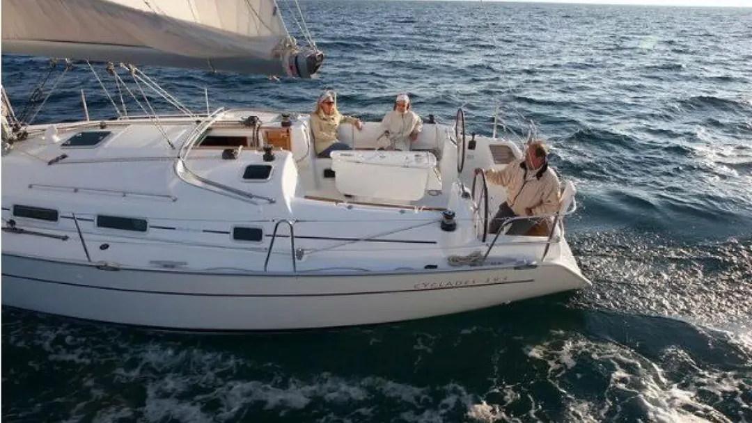 CYCLADES 39 sailing