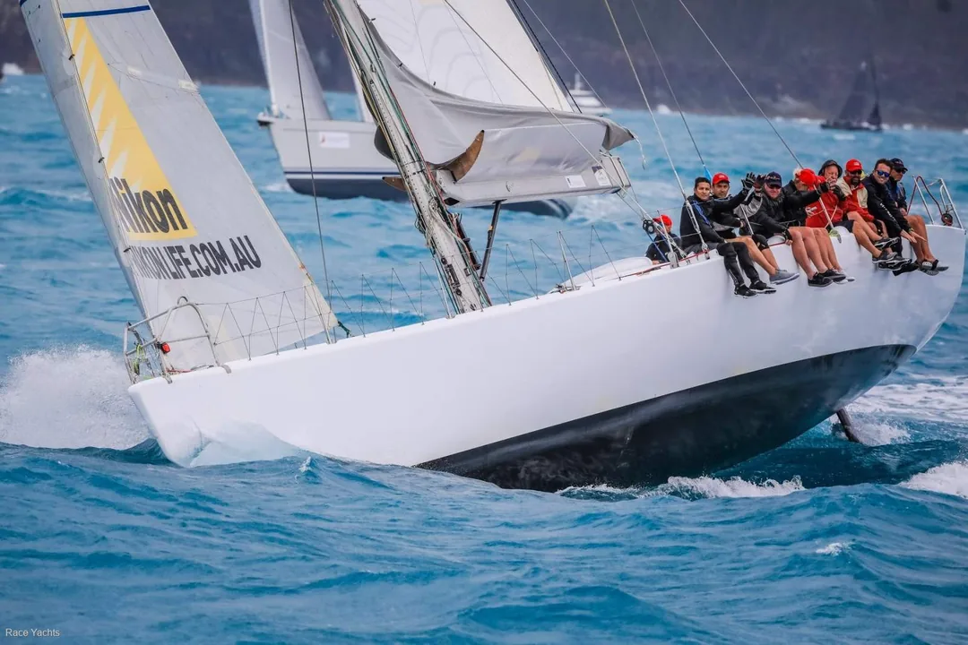 VOLVO 60 sailing