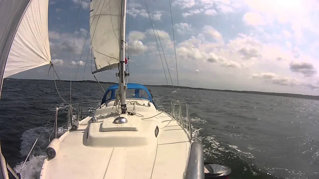 ALBIN VIGGEN sailing