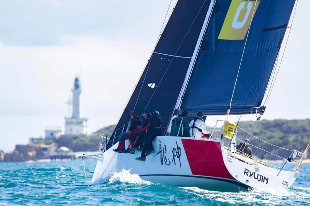 SAYER 12 sailing