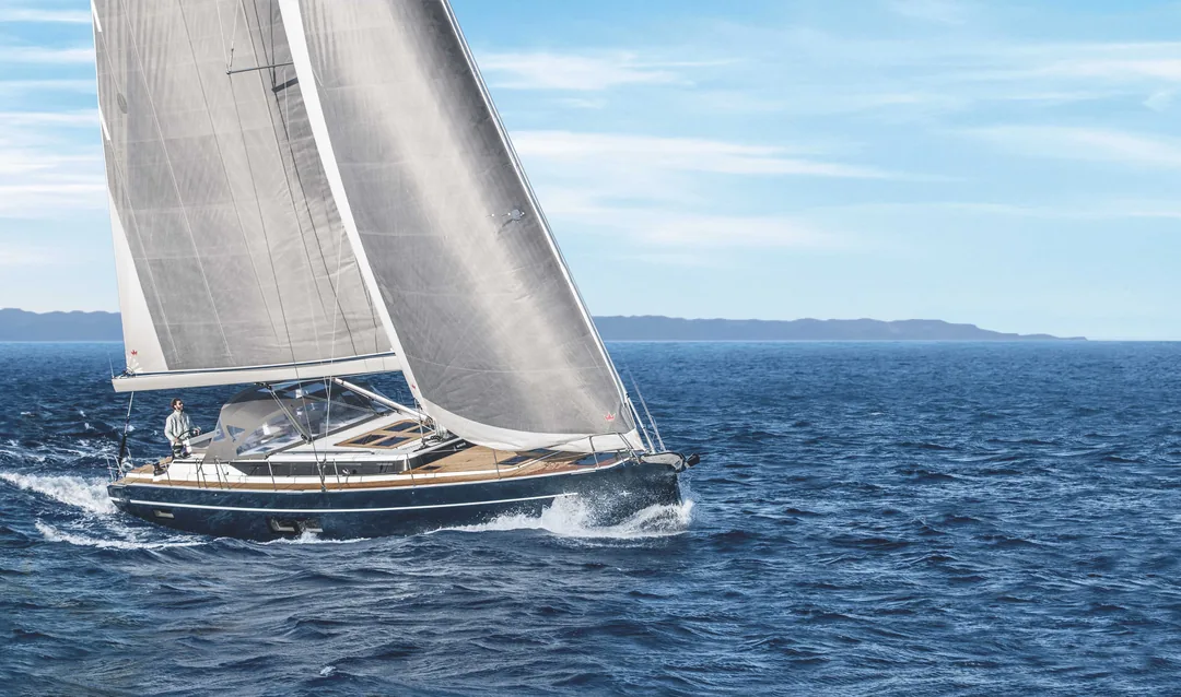BAVARIA C57 sailing