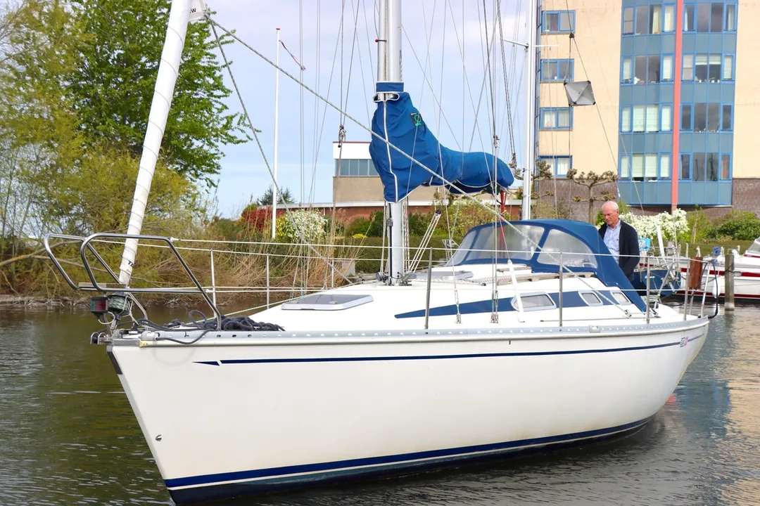 ELAN 331 sailing