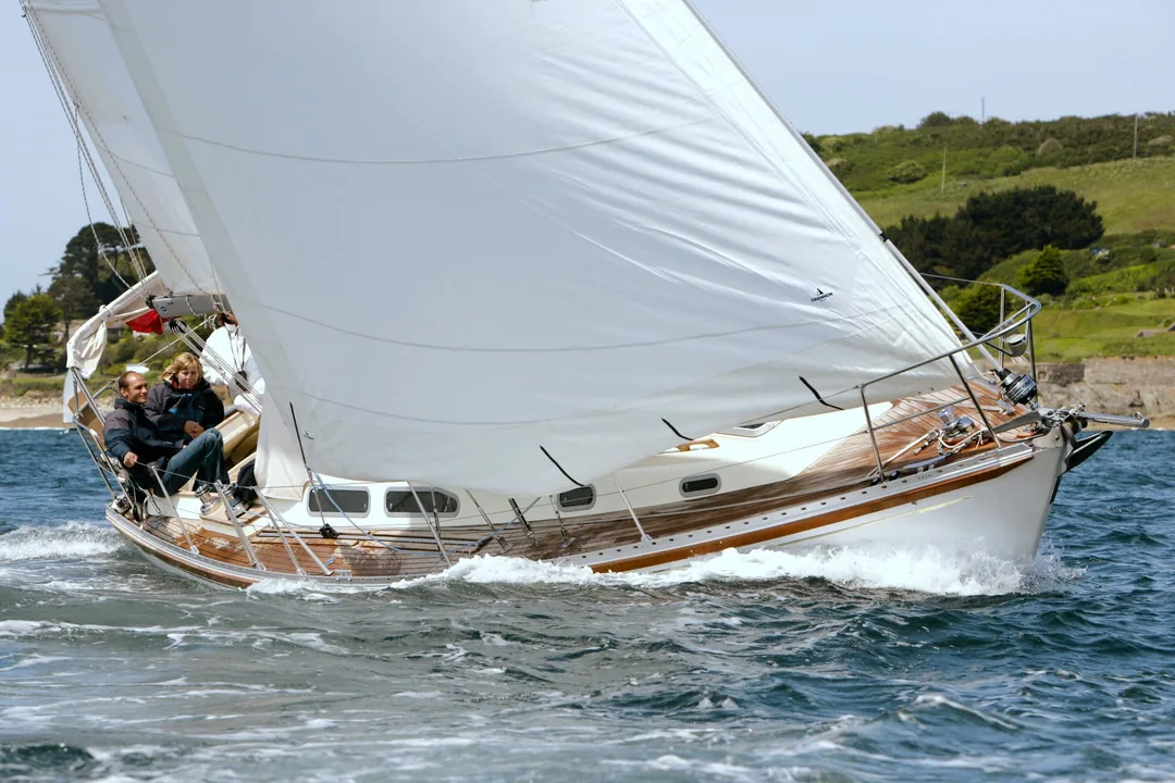 RUSTLER 36 sailing