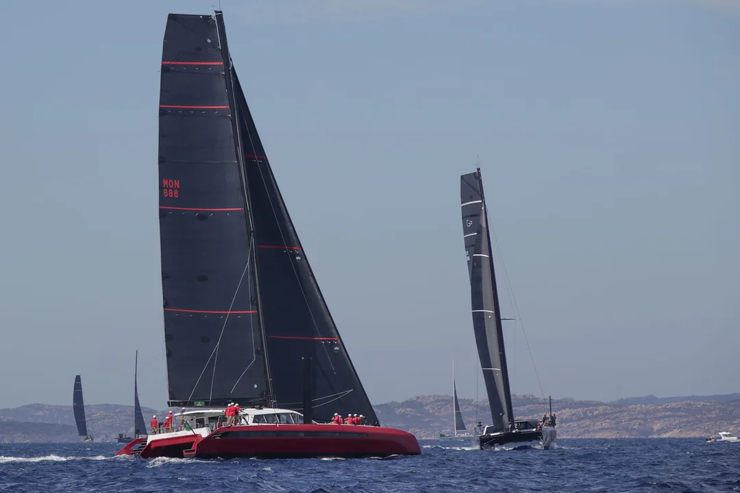 GUNBOAT 80 sailing