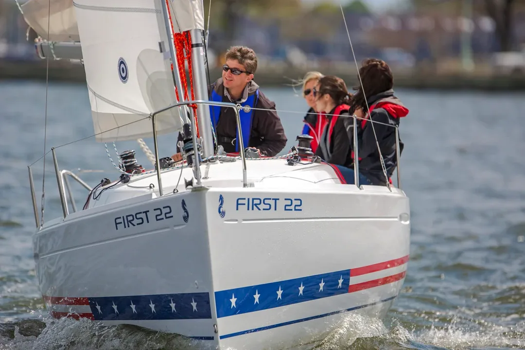 FIRST 22 sailing