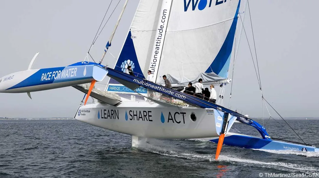 MOD 70 sailing