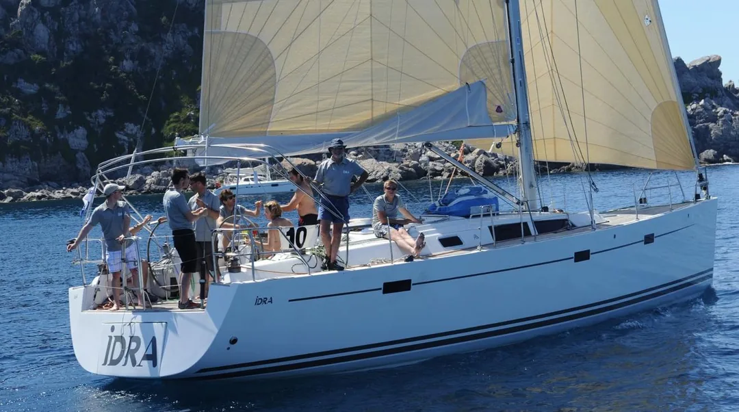 HANSE 47 sailing