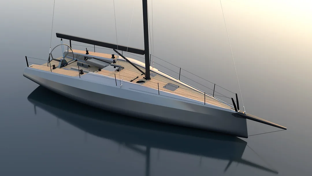 40 XSM sailing