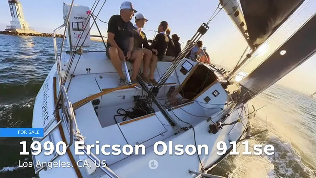 OLSON 911SE sailing