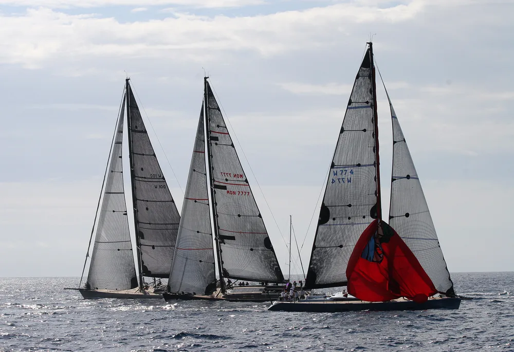 WALLY 80 sailing