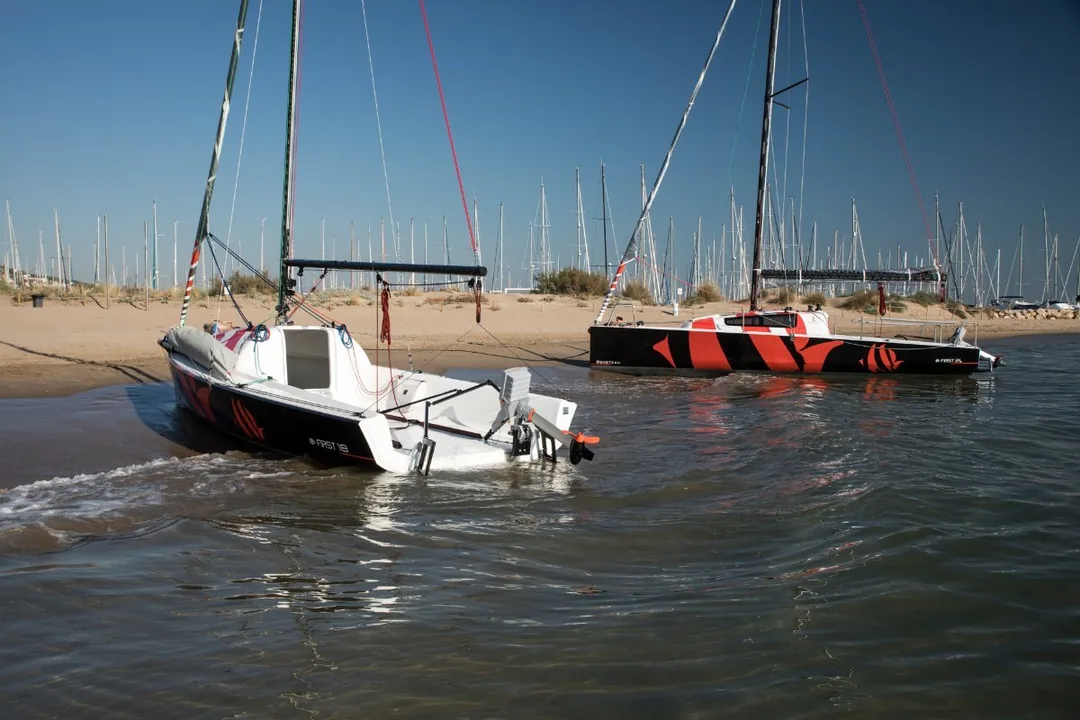FIRST 18 sailing