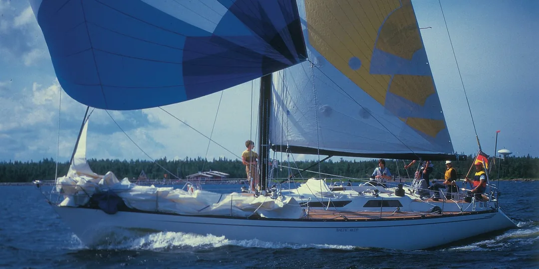 BALTIC 48 DP sailing