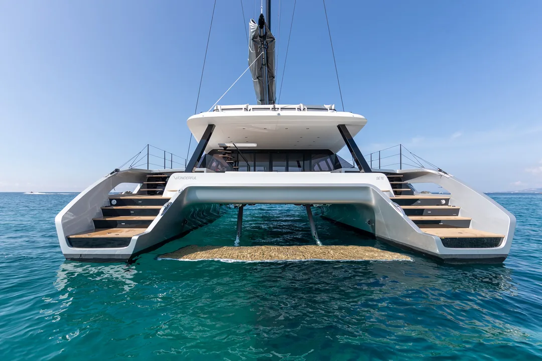 GUNBOAT 72 sailing