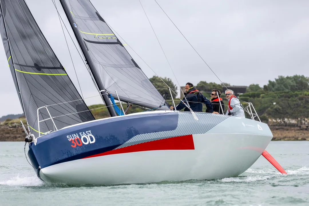 SUN FAST 30OD sailing